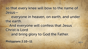 Philippians 2.10–11